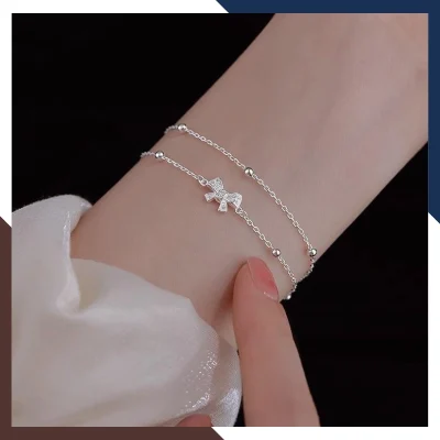 lắc tay bạc nữ rẻ đẹp