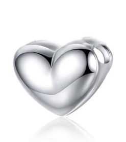 Mặt Dây Chuyền Bạc Hình Trái Tim Đẹp